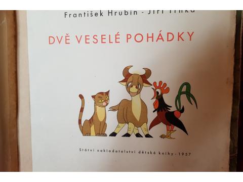 Dvě veselé pohádky Hrubín Trnka 1957 #3