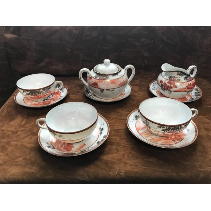 Japonský ručně malovaný porcelán